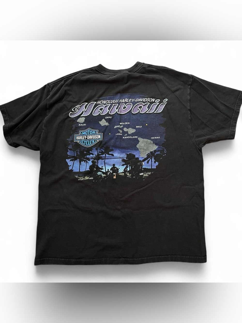 Vintage Harley Davidson Hawaii Graphic Tee